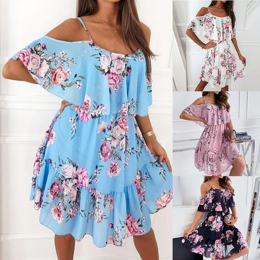 Flower Summer Dress D23103